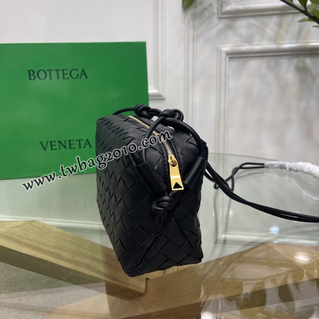 Bottega veneta高端女包 98091 寶緹嘉新款編織小方包 BV經典款手工編織小號肩背女包  gxz1338